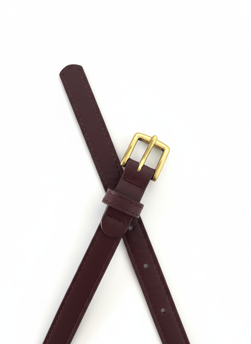 CORREA SLIM EN CUERO