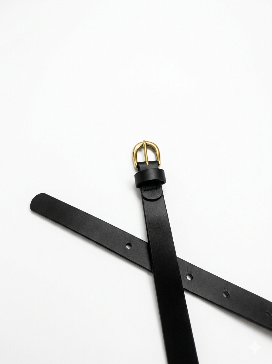 CORREA SLIM EN CUERO